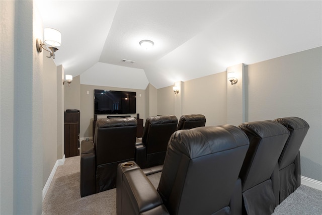 331 Sagemeadow Rd, Wylie, TX 75098 - cinema with light carpet, lofted ceiling, and baseboards