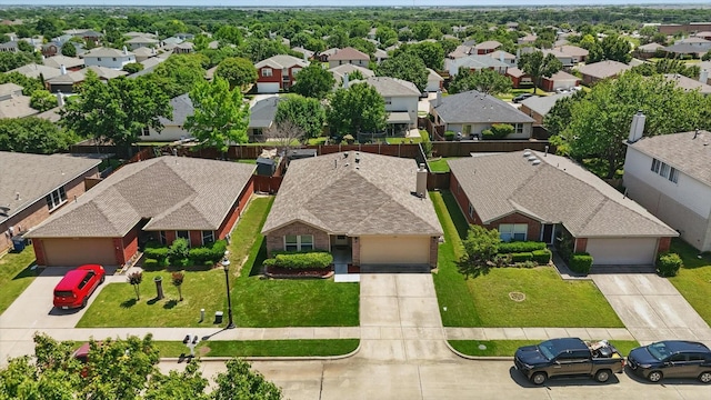 1554 Brandywine Ln, Little Elm, TX 75068 - aerial perspective of suburban area