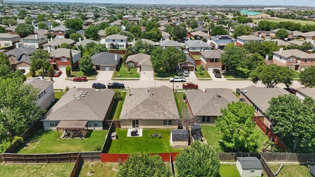1554 Brandywine Ln, Little Elm, TX 75068 - aerial view of residential area