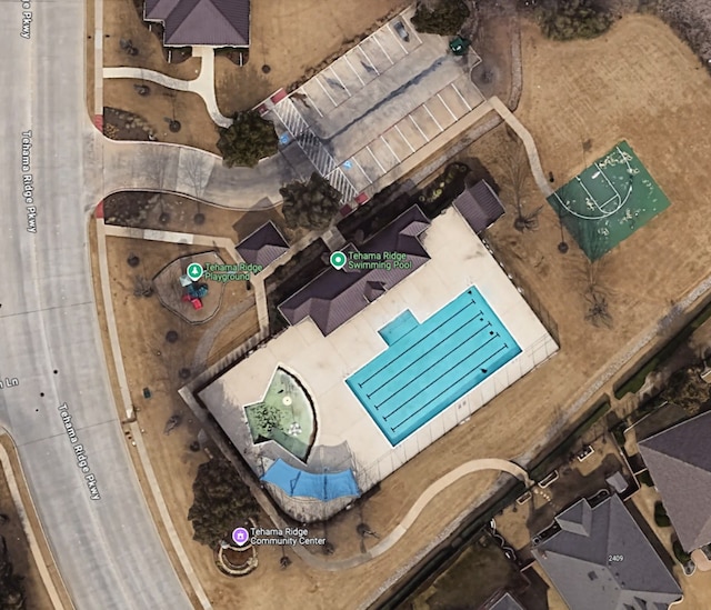 10252 Red Bluff Ln, Fort Worth, TX 76177 - drone / aerial view