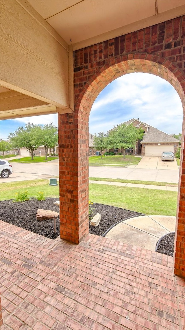 10252 Red Bluff Ln, Fort Worth, TX 76177 - view of patio
