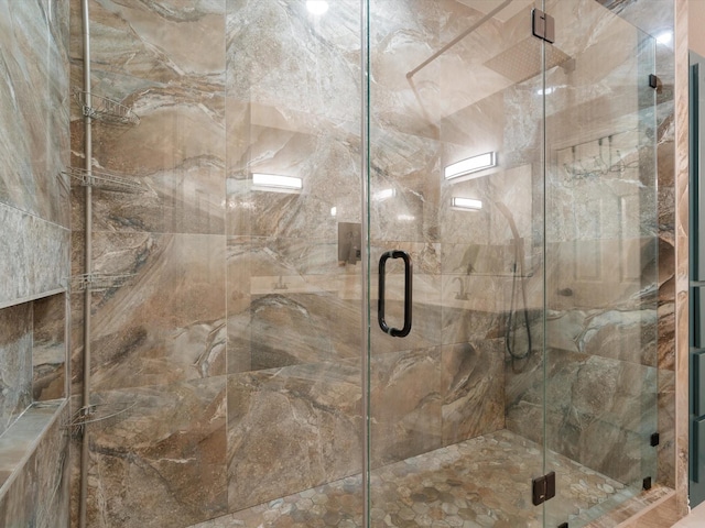 2105 Indian Trl, Rowlett, TX 75088 - full bathroom featuring a shower stall
