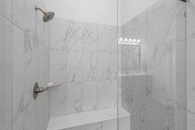 1037 Mickelson Dr, Granbury, TX 76048 - full bath featuring tiled shower