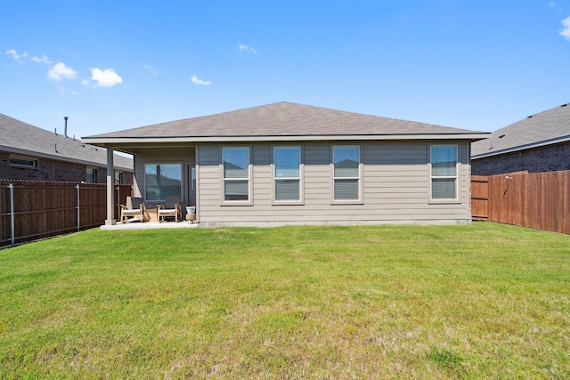 8580 Big Apple Dr, Fort Worth, TX 76179 - back of property featuring a patio