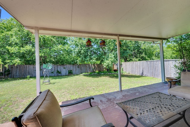 view of patio