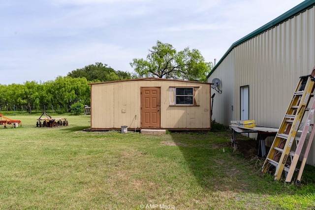 1302 County Road 142, Ovalo, TX 79541 - view of shed