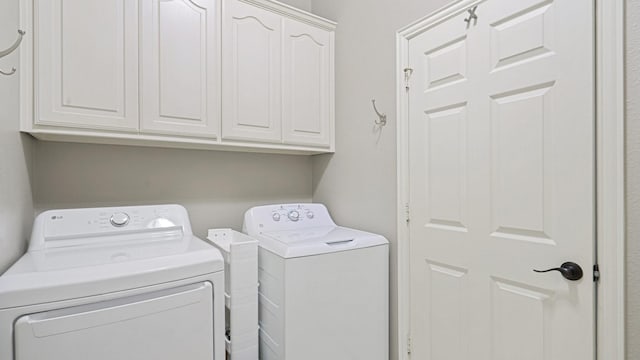 6000 Windridge Ln, Flower Mound, TX 75028 - laundry area with independent washer and dryer and cabinet space