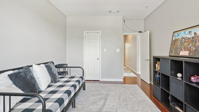 6000 Windridge Ln, Flower Mound, TX 75028 - sitting room with wood finished floors and baseboards