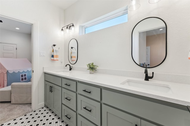 959 County Road 1300, Bridgeport, TX 76426 - bathroom with connected bathroom and double vanity