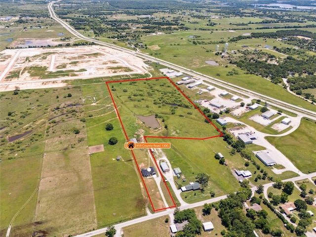 959 County Road 1300, Bridgeport, TX 76426 - view of property location featuring property boundaries highlighted