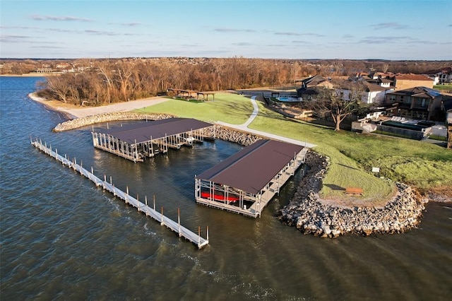 2132 Portwood Way, Fort Worth, TX 76179 - bird's eye view of a large body of water