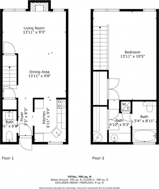 3907 Throckmorton St Unit 4, Dallas, TX 75219 - room layout