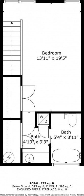 3907 Throckmorton St Unit 4, Dallas, TX 75219 - room layout