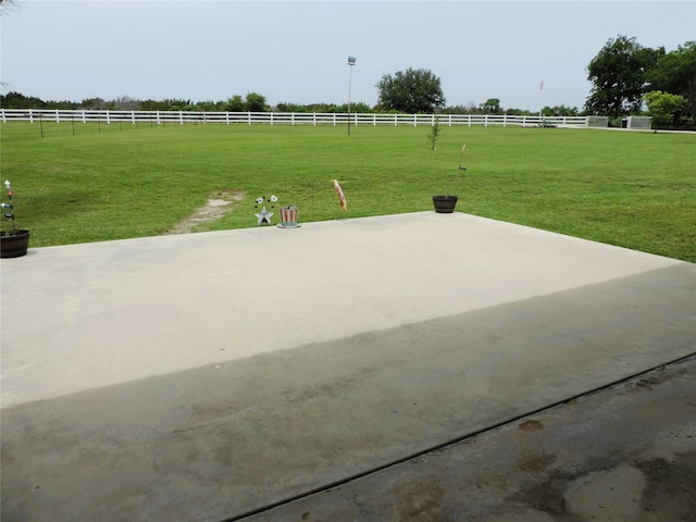 1630 County Road 3239, Hico, TX 76457 - view of yard with a patio area