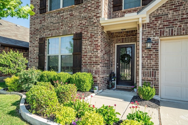 501 Bird Creek Dr, Little Elm, TX 75068 - entrance to property featuring brick siding and a garage