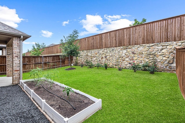 3952 Oak Creek Cir, Denison, TX 75020 - view of yard featuring a vegetable garden
