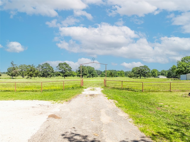 125 Harrison, Detroit, TX 75436 - view of street with a view of rural / pastoral area