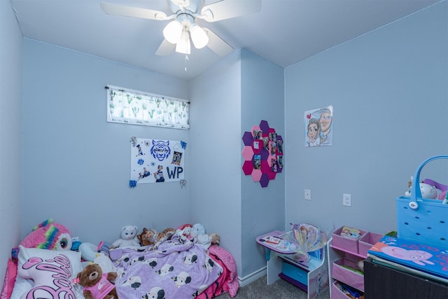 7662 Vz County Road 3504, Wills Point, TX 75169 - carpeted bedroom featuring ceiling fan