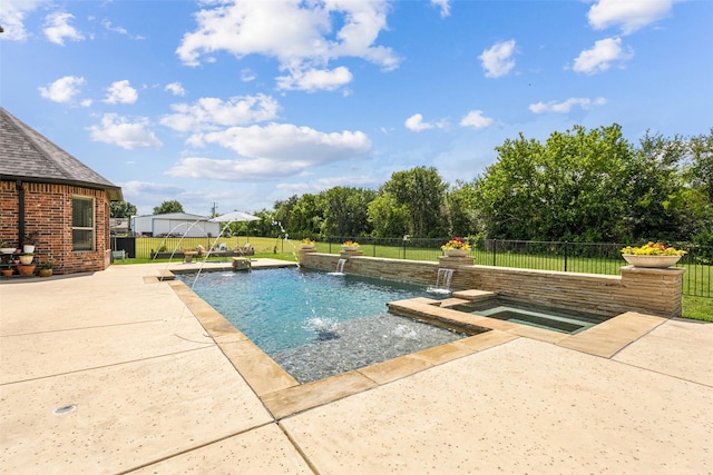 5900 Stage Coach Cir, Westlake, TX 76262 - view of pool with a patio area