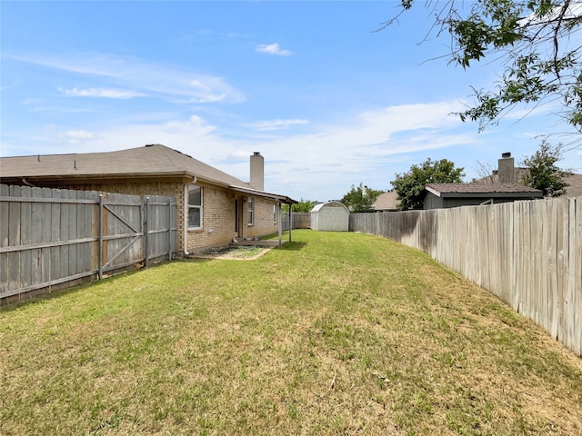 1301 Archdale Ct, Fort Worth, TX 76028 - view of yard with a shed and an outbuilding