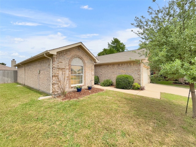 1301 Archdale Ct, Fort Worth, TX 76028 - single story home featuring brick siding, driveway, and an attached garage