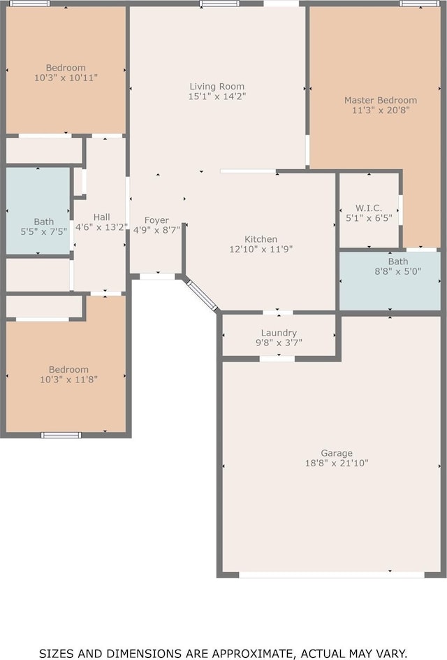 1301 Archdale Ct, Fort Worth, TX 76028 - room layout