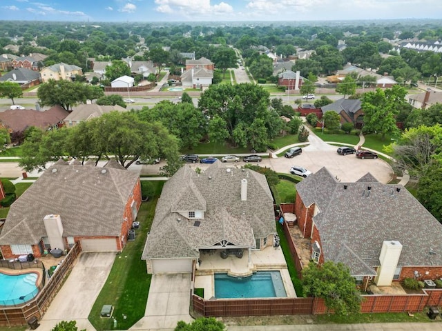 1925 Kiestwood Cir, Plano, TX 75025 - aerial perspective of suburban area with a pool