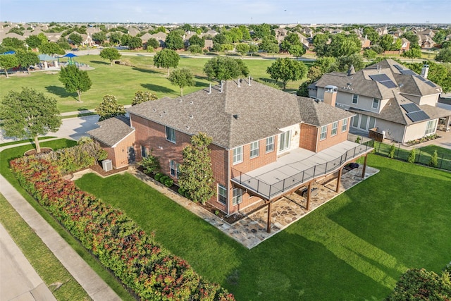 760 Del Carmen Dr, Prosper, TX 75078 - aerial perspective of suburban area