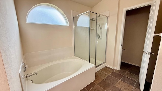 1924 Cliffrose Dr, Little Elm, TX 75068 - bathroom with a garden tub and a shower stall