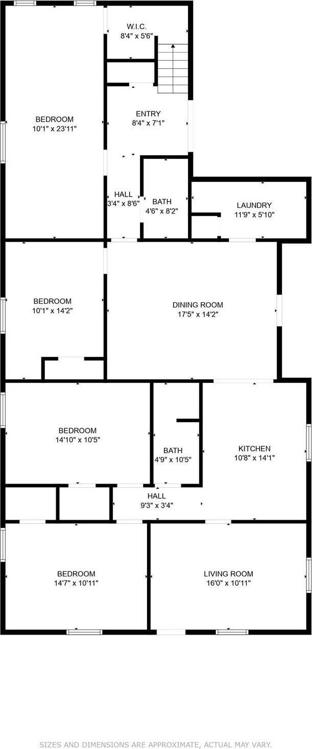 3617 Gene Ln, Haltom City, TX 76117 - home floor plan