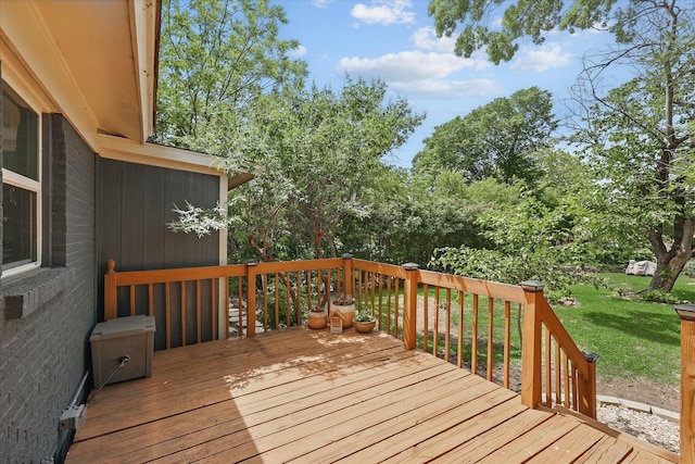 810 Turner Blvd, Grand Prairie, TX 75050 - deck featuring a lawn