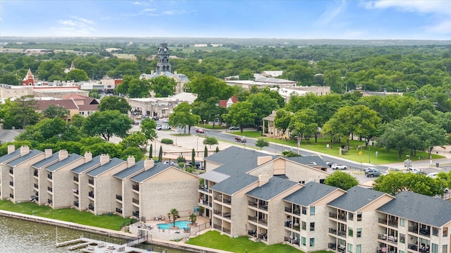 401 E Pearl St Unit 2105, Granbury, TX 76048 - aerial perspective of suburban area