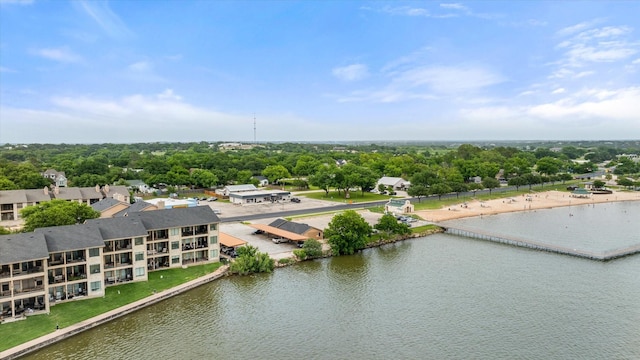 401 E Pearl St Unit 2105, Granbury, TX 76048 - bird's eye view of a nearby body of water and a tree filled landscape