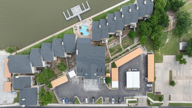 401 E Pearl St Unit 2105, Granbury, TX 76048 - aerial view of property and surrounding area
