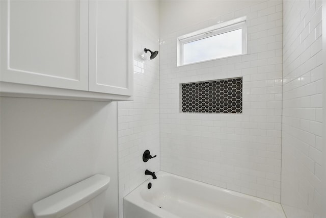 500 Longhorn Dr, Springtown, TX 76082 - bathroom featuring toilet and  shower combination