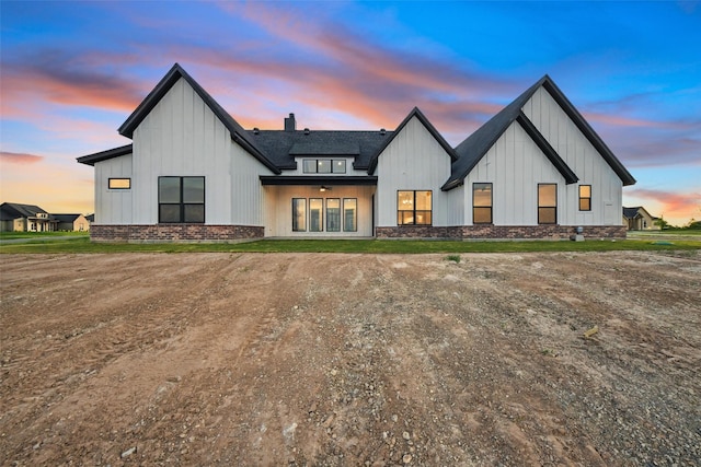 500 Longhorn Dr, Springtown, TX 76082 - view of front facade with board and batten siding