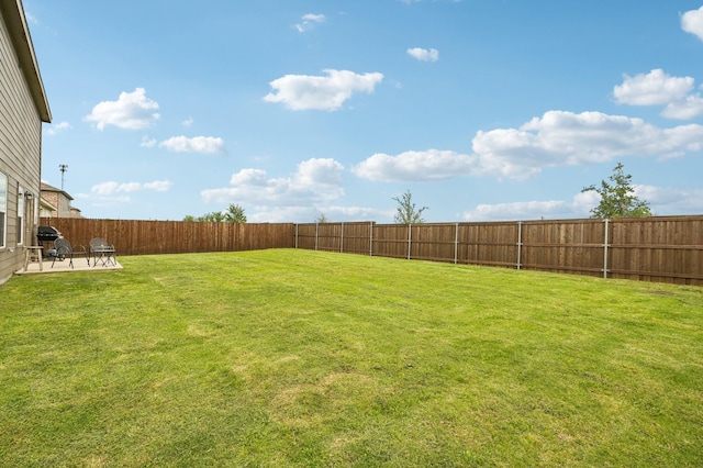 1229 Autumn Mist Ln, Forney, TX 75126 - view of yard with a patio
