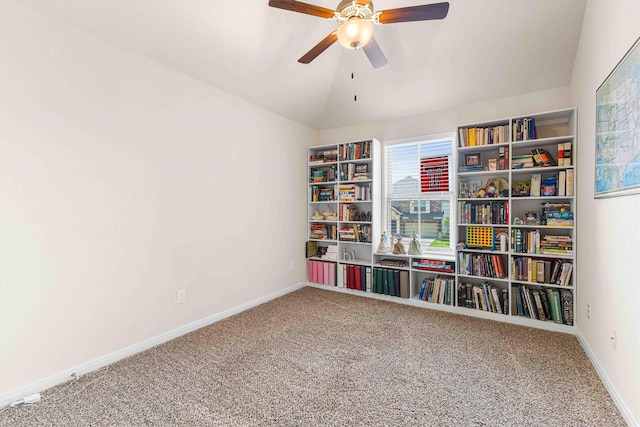 10805 Aurora Dr, Waco, TX 76708 - carpeted spare room featuring ceiling fan and baseboards