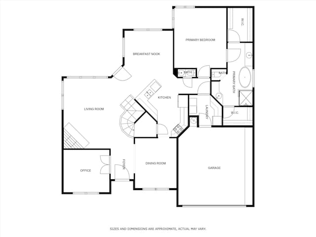 832 Adams Dr, Burleson, TX 76028 - floor plan / room layout