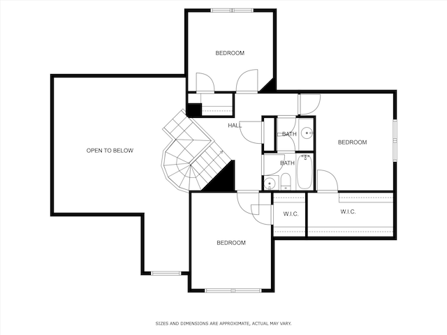 832 Adams Dr, Burleson, TX 76028 - property floor plan