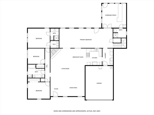 5433 Greenwood Way N, Richland Hills, TX 76180 - room layout