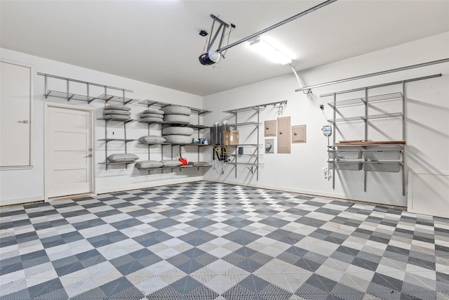 3723 Gilbert Ave, Dallas, TX 75219 - garage featuring a garage door opener