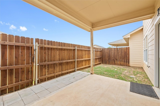 3004 Waterstone Way, Brownwood, TX 76801 - view of patio with fence and a gate