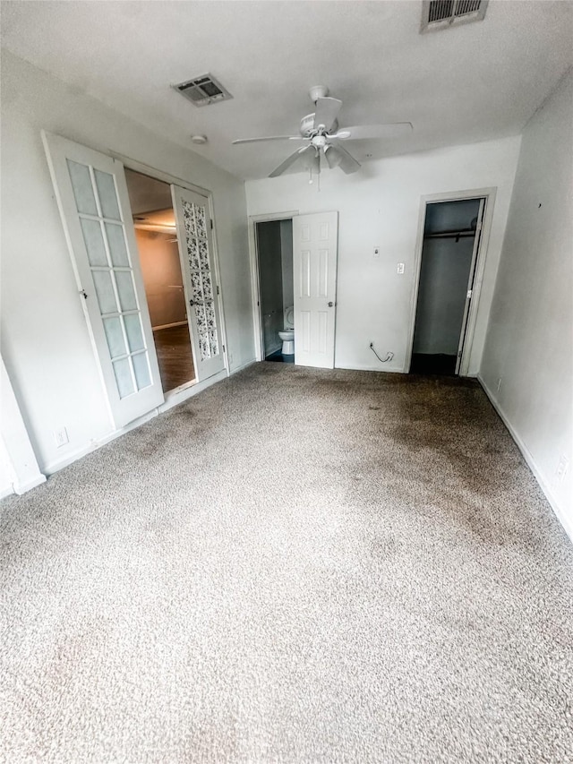 1706 N Ricketts St, Sherman, TX 75092 - unfurnished bedroom with carpet flooring and ceiling fan