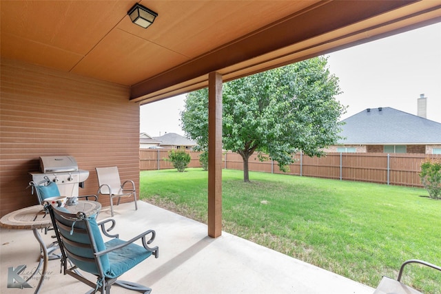5158 Spring Creek Rd, Abilene, TX 79602 - view of patio with area for grilling