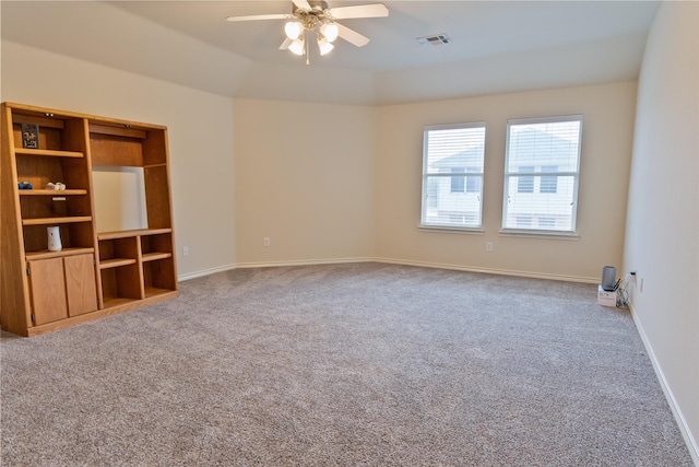 3066 Stoney Hollow Ln, Rockwall, TX 75087 - carpeted empty room featuring a ceiling fan and baseboards