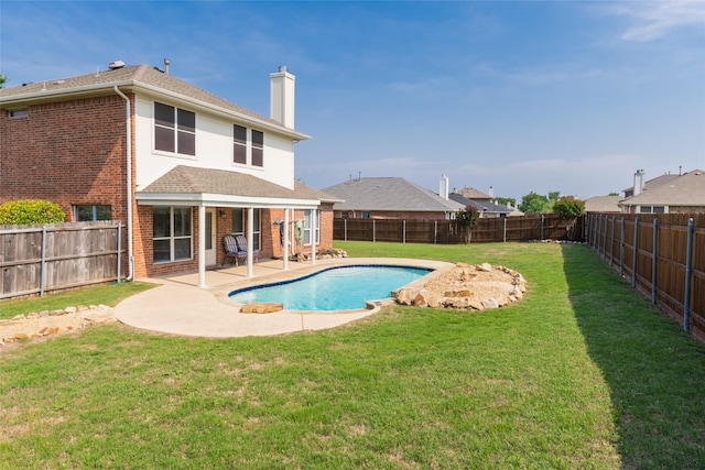 3066 Stoney Hollow Ln, Rockwall, TX 75087 - view of pool featuring a patio area