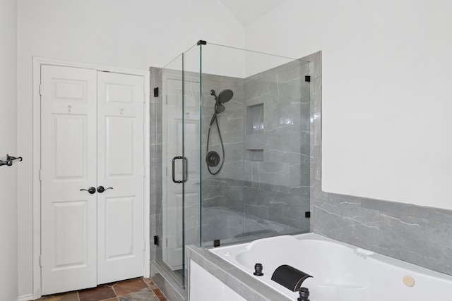 4816 Rockcreek Ln, Plano, TX 75024 - bathroom with a shower stall and a bath