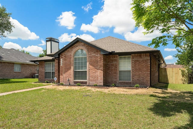 1133 Rosewood Ln, Lancaster, TX 75146 - ranch-style house with brick siding and roof with shingles