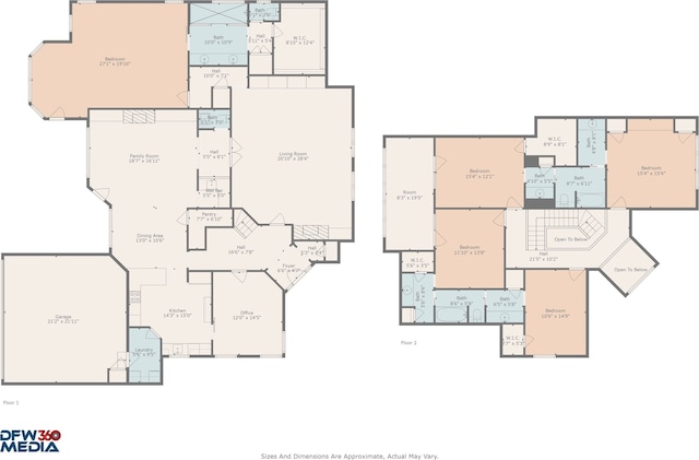 2320 Table Rock Ct, Arlington, TX 76006 - property floor plan